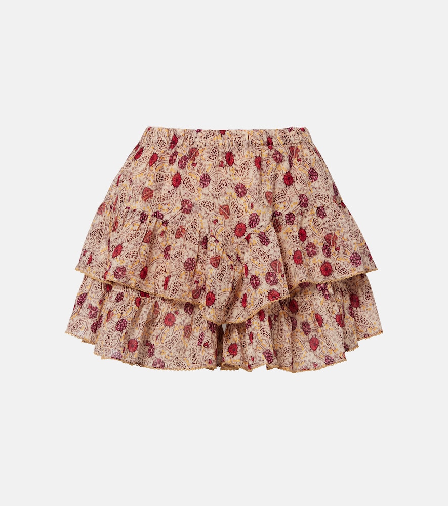 Shorts Jocadia in cotone con stampa floreale