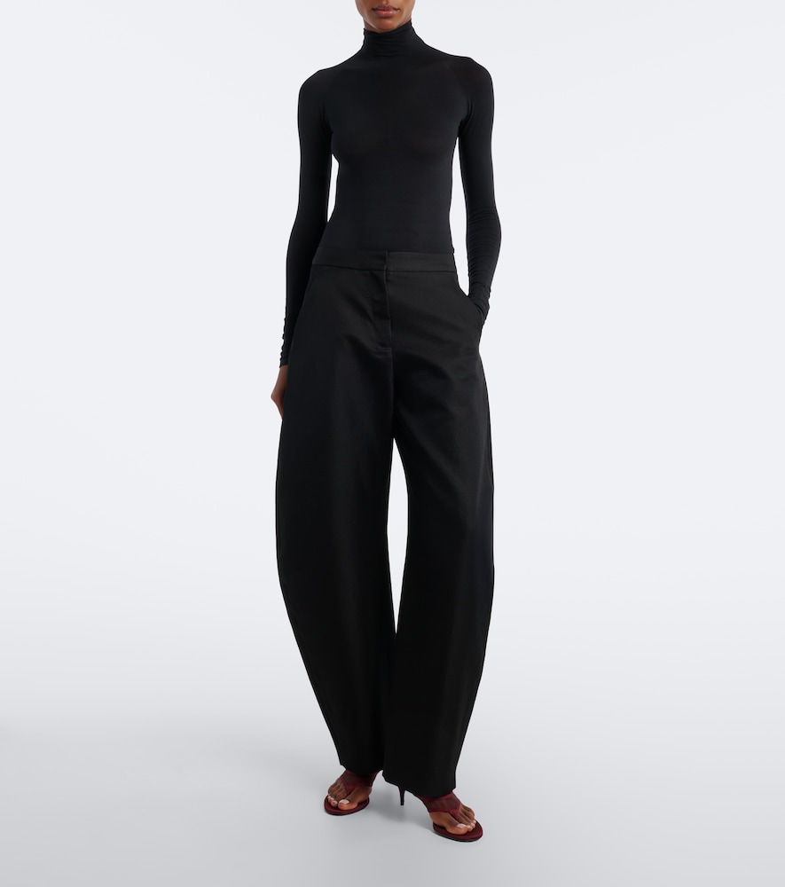 Alaïa Mesh Thong Sandals