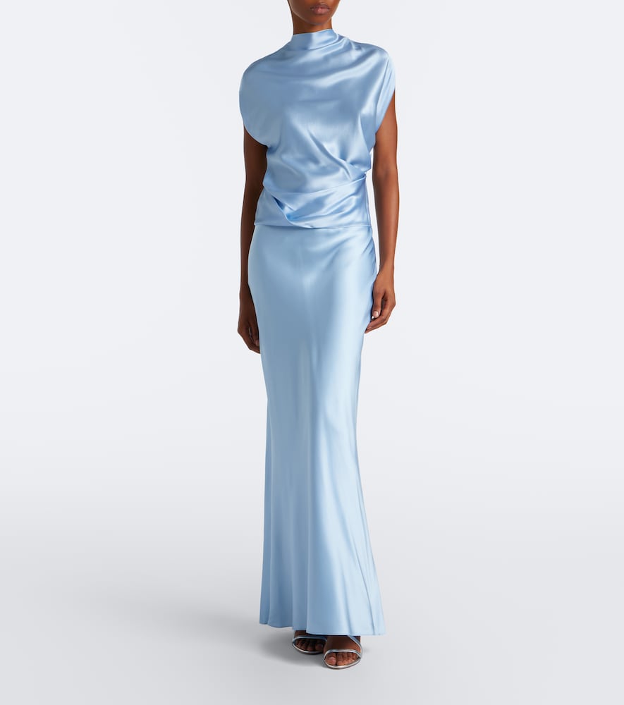 Silk Charmeuse Maxi