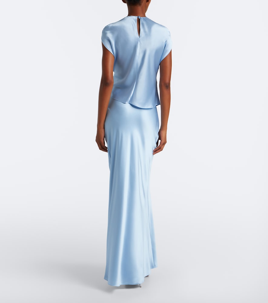 Silk Charmeuse Maxi