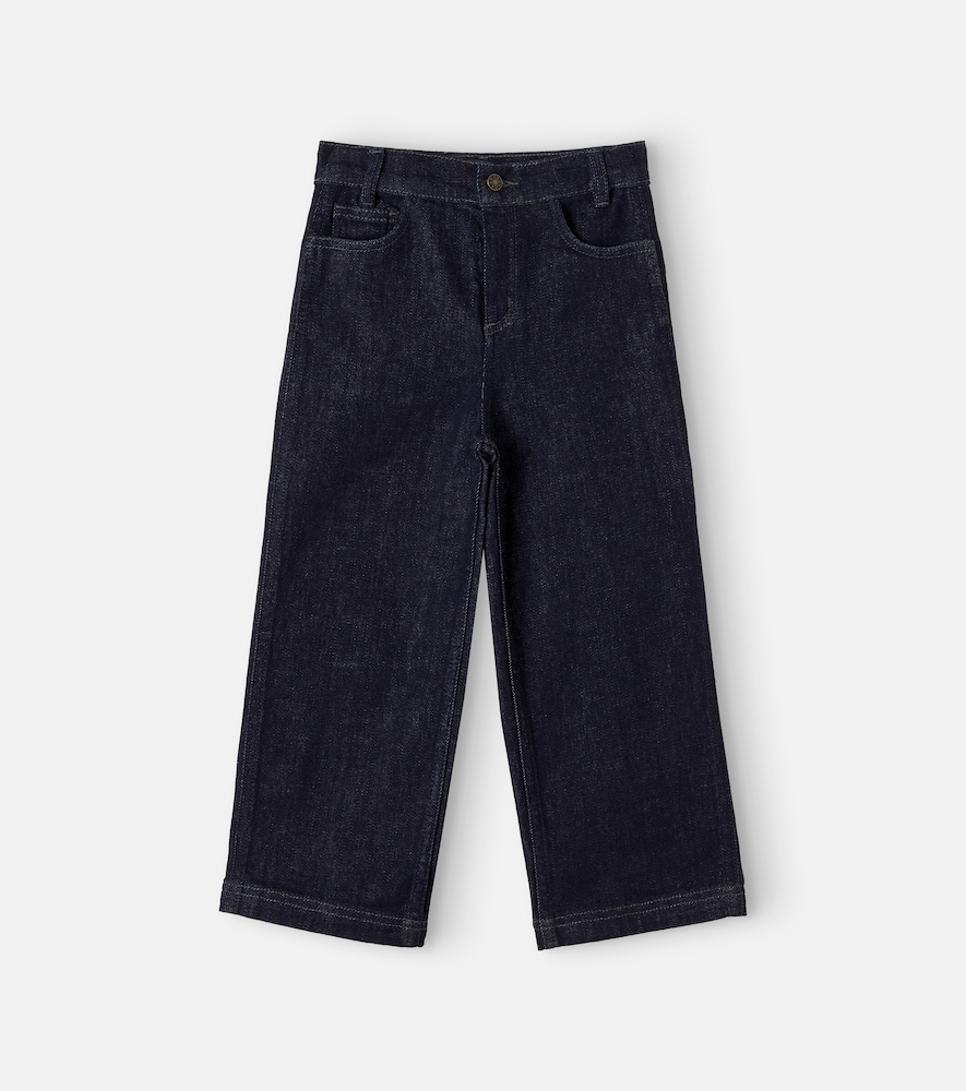 Bonton Poltron Wide-leg Jeans In Blue