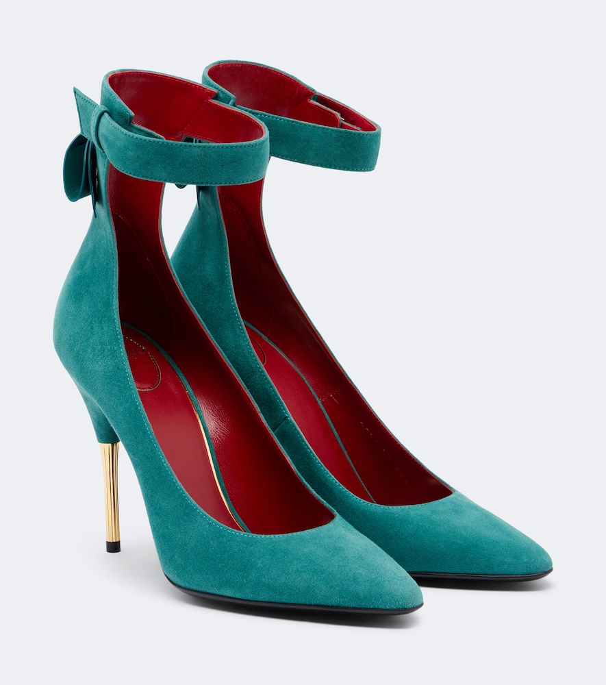 Pumps Fatale aus Veloursleder