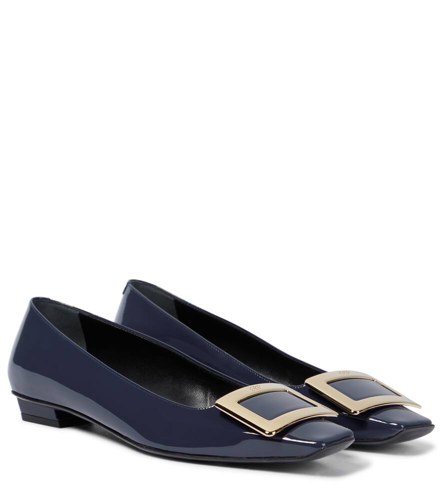 roger vivier patent flats