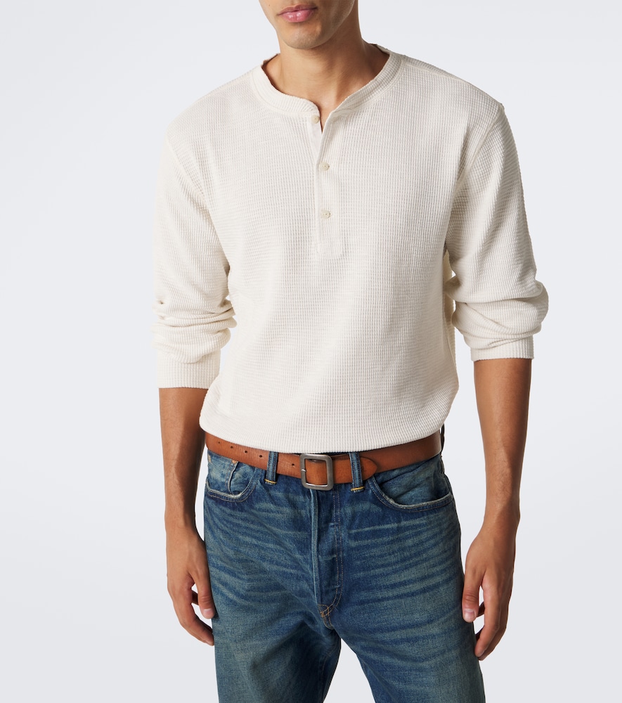 Henley Long-Sleeved T-Shirt