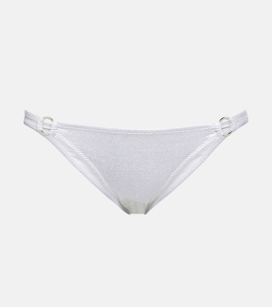 Bari metallic bikini bottoms