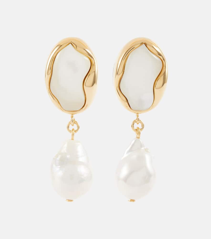 Chloé Silver Darcey Hoop Earrings