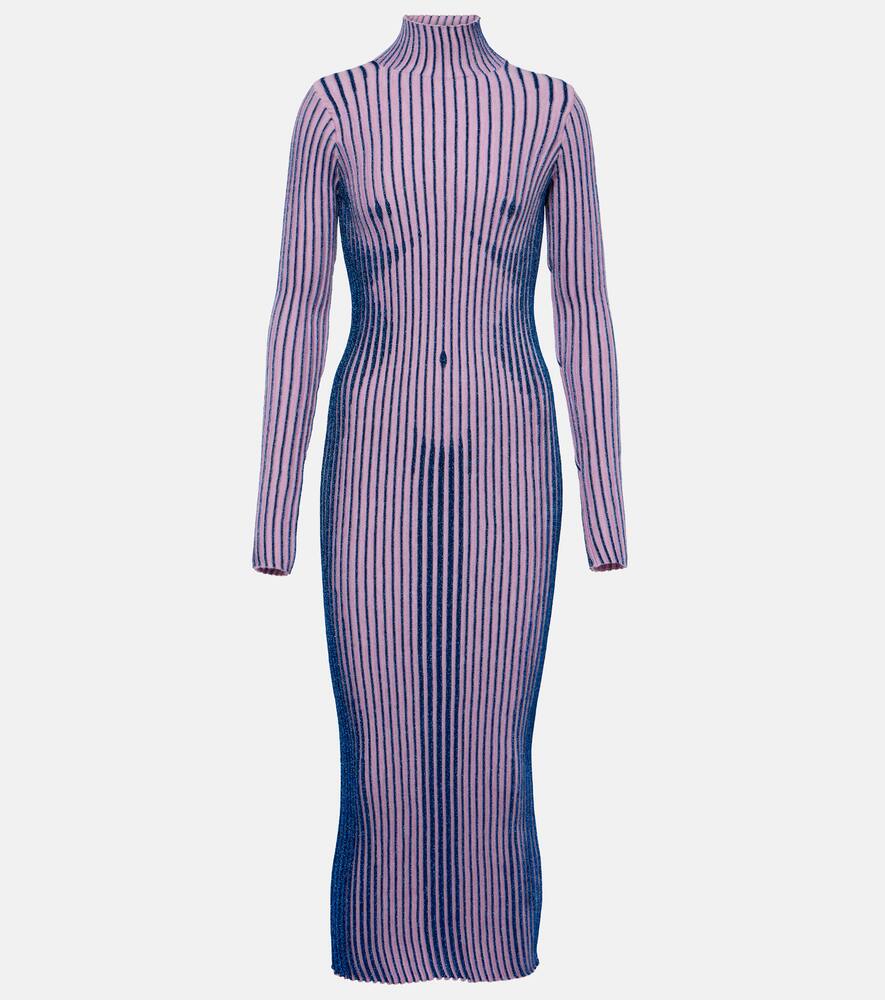 Jean Paul Gaultier Trompe l'oeil midi dress