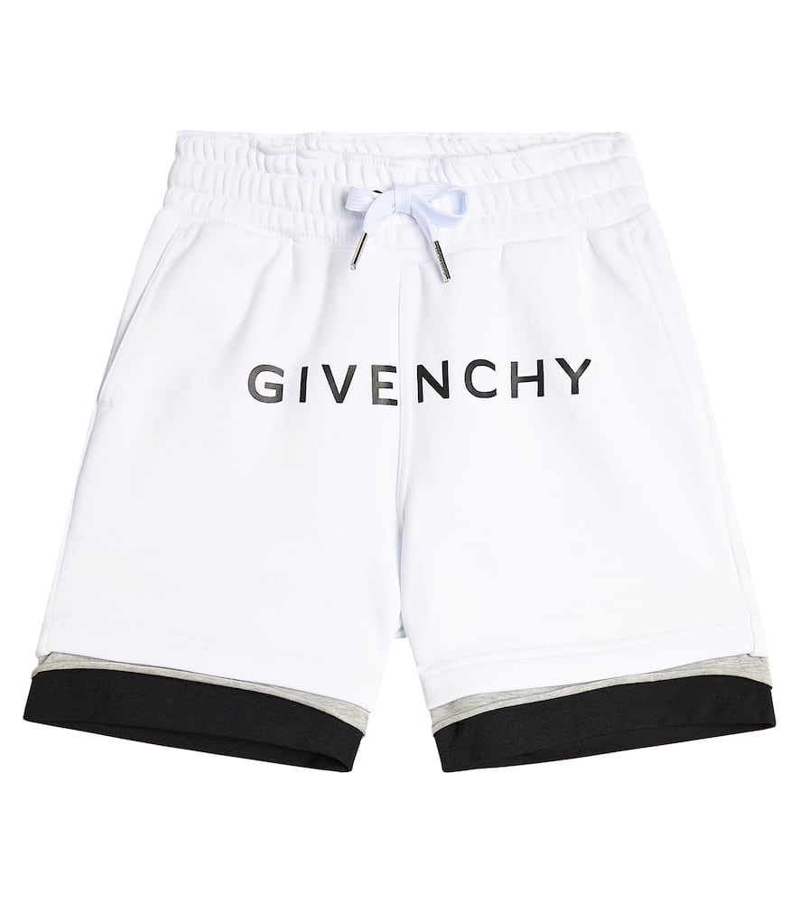 Givenchy Kids Cotton blend shorts