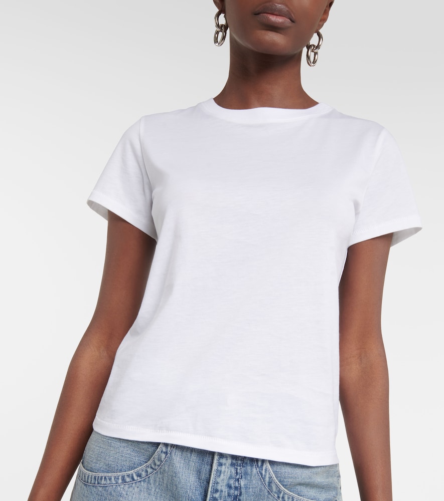  Frame Frame T-shirt Baby Tee Aus Baumwoll-jersey 