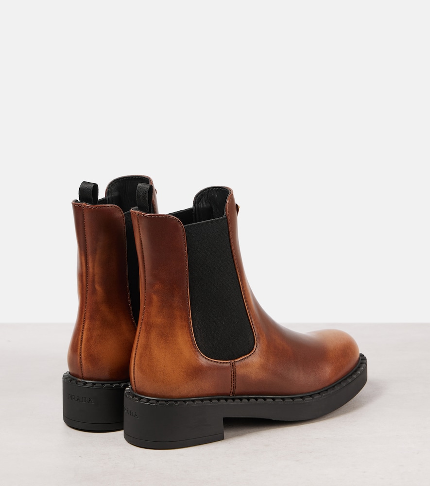  Prada Prada Chelsea Boots Aus Leder 