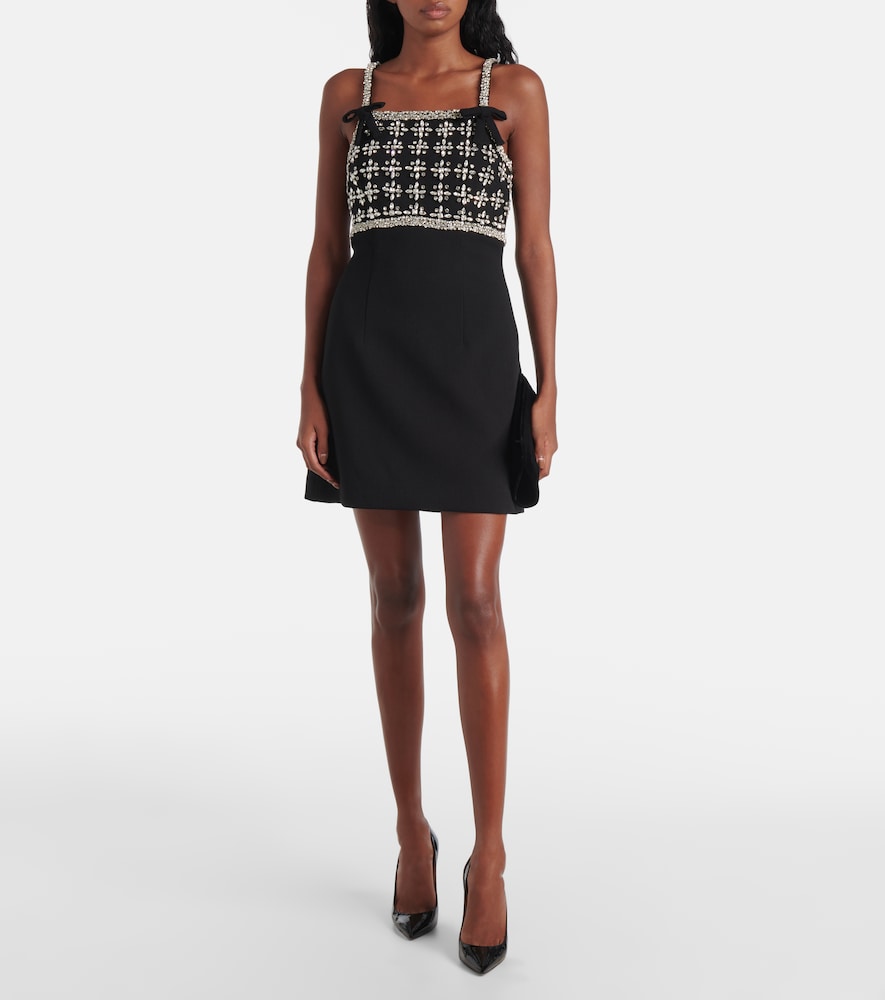  Rebecca Vallance Rebecca Vallance Minikleid Rina Mit Kristallen 
