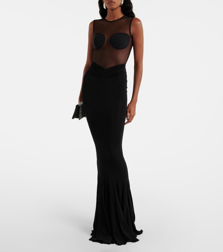 Nensi Dojaka Mesh bodysuit