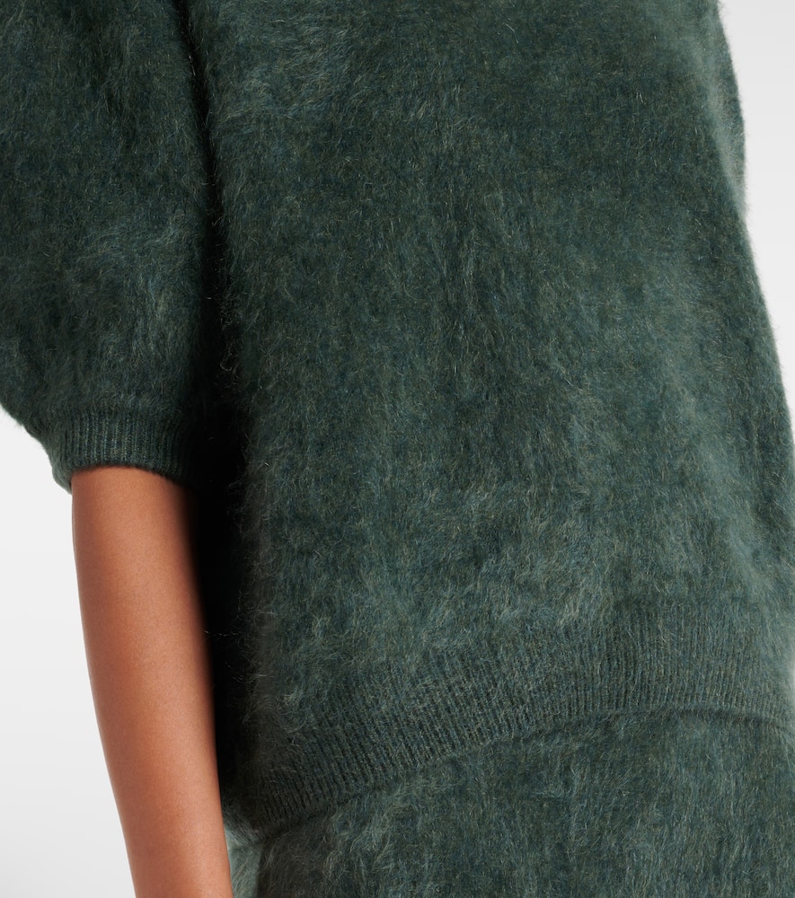 Lisa Yang Juniper Cashmere Top In Green
