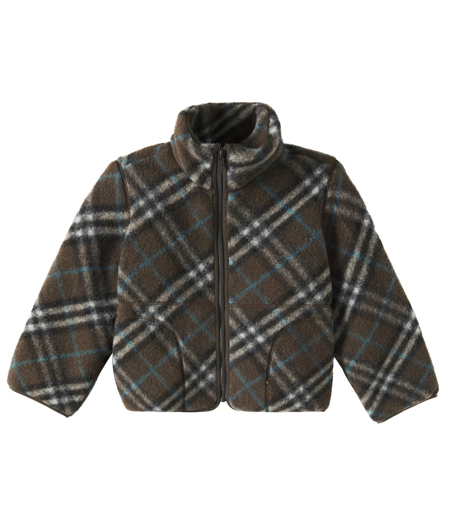 Burberry Reversible Salisbury Jacket In Multicoloured
