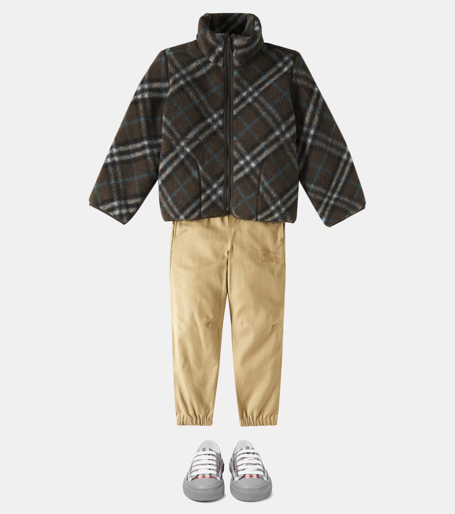 Burberry Reversible Salisbury Jacket In Multicoloured