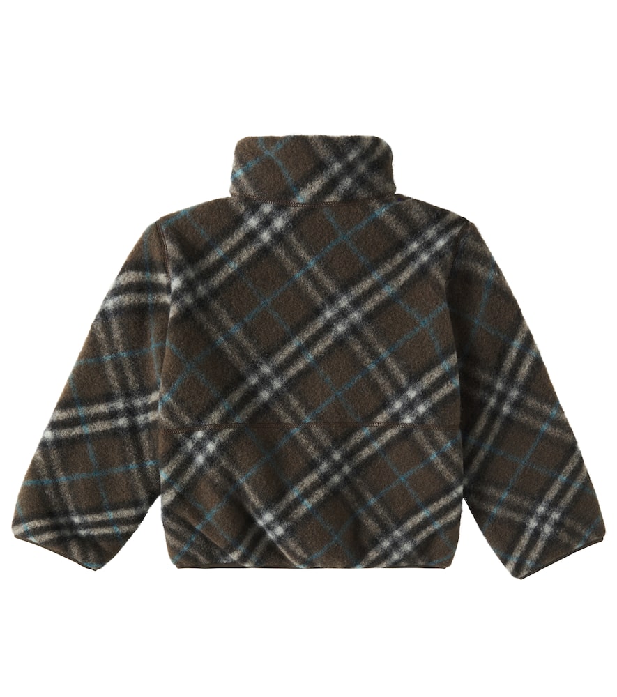 Burberry Reversible Salisbury Jacket In Multicoloured
