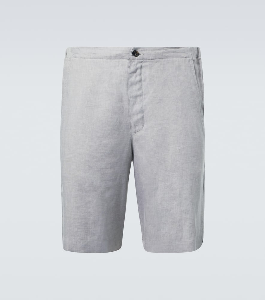 Nolan linen Bermuda shorts