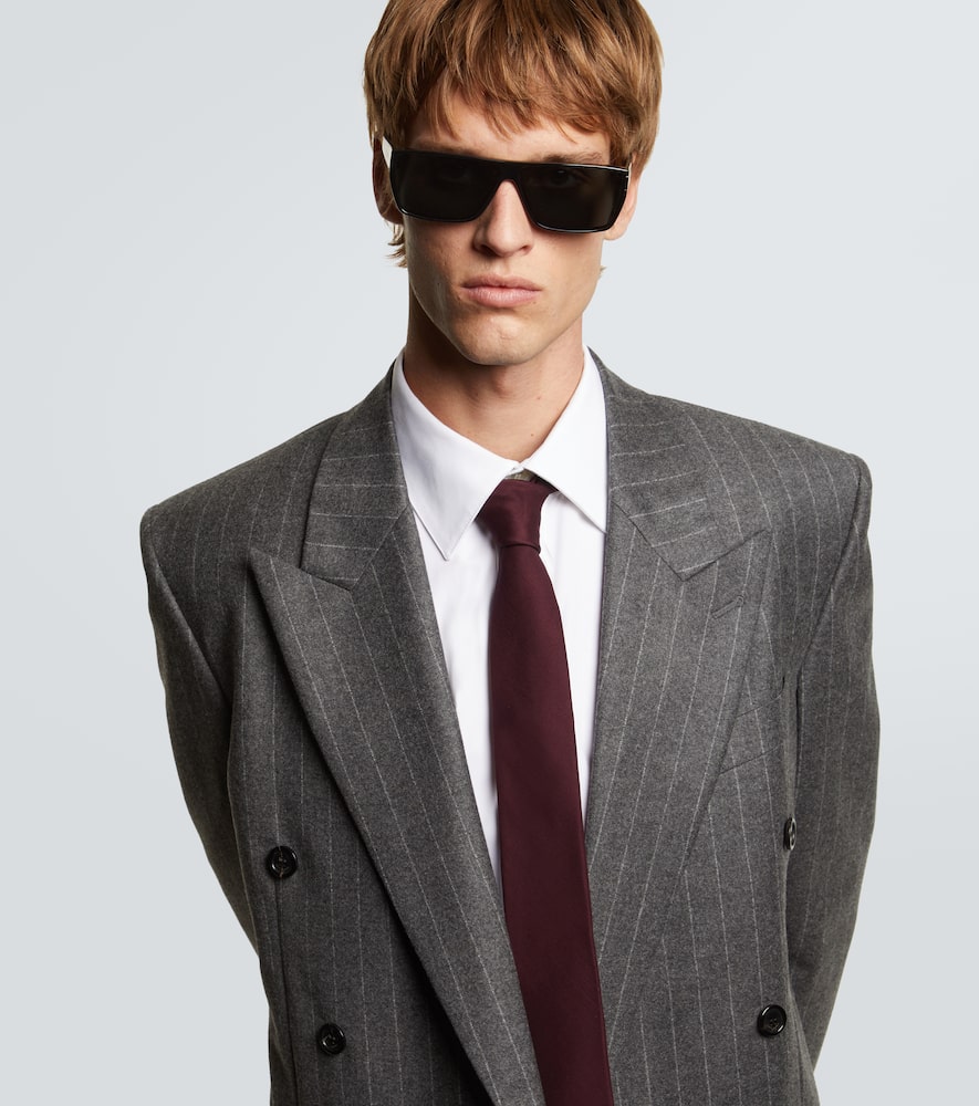 Saint Laurent Eckige Sonnenbrille Sl 757 In Schwarz
