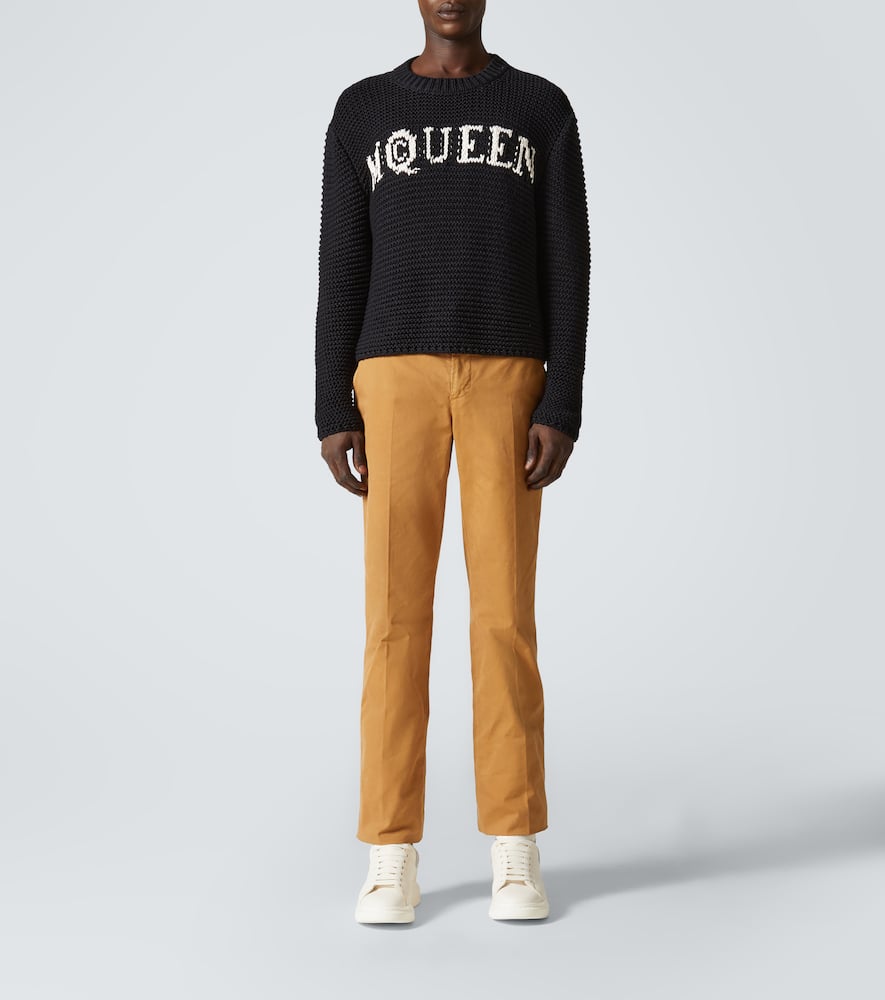 Alexander Mcqueen Cotton Chinos