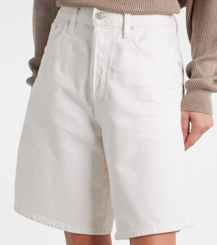  Agolde Agolde Indra Mid-rise Denim Shorts 
