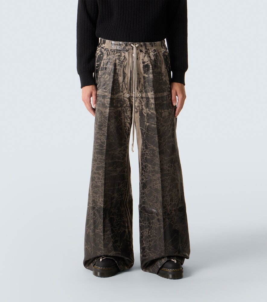  Rick Owens Rick Owens Drkshdw Weite Hose Aus Baumwolle 