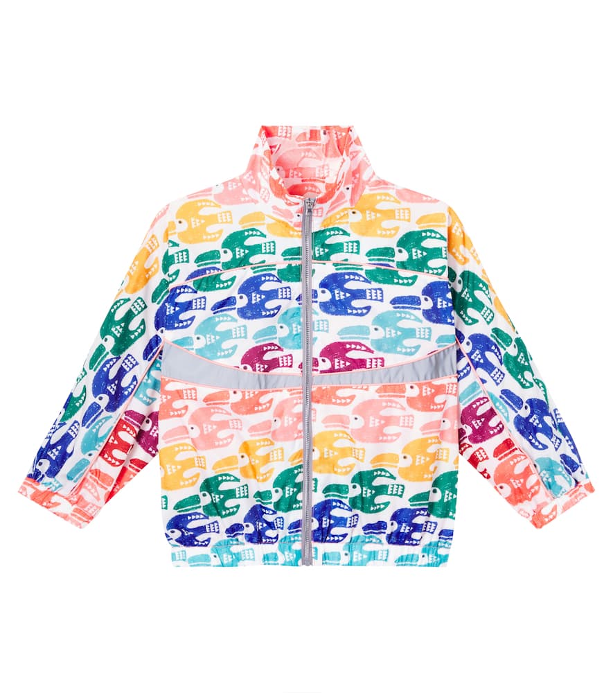 Fabula Fábula Tucano Rainbow Printed Jacket In Multi