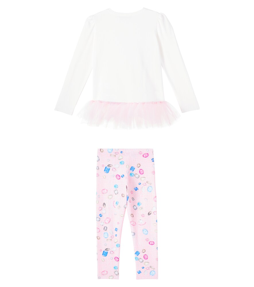  Monnalisa Monnalisa Set Aus Top Und Leggings 