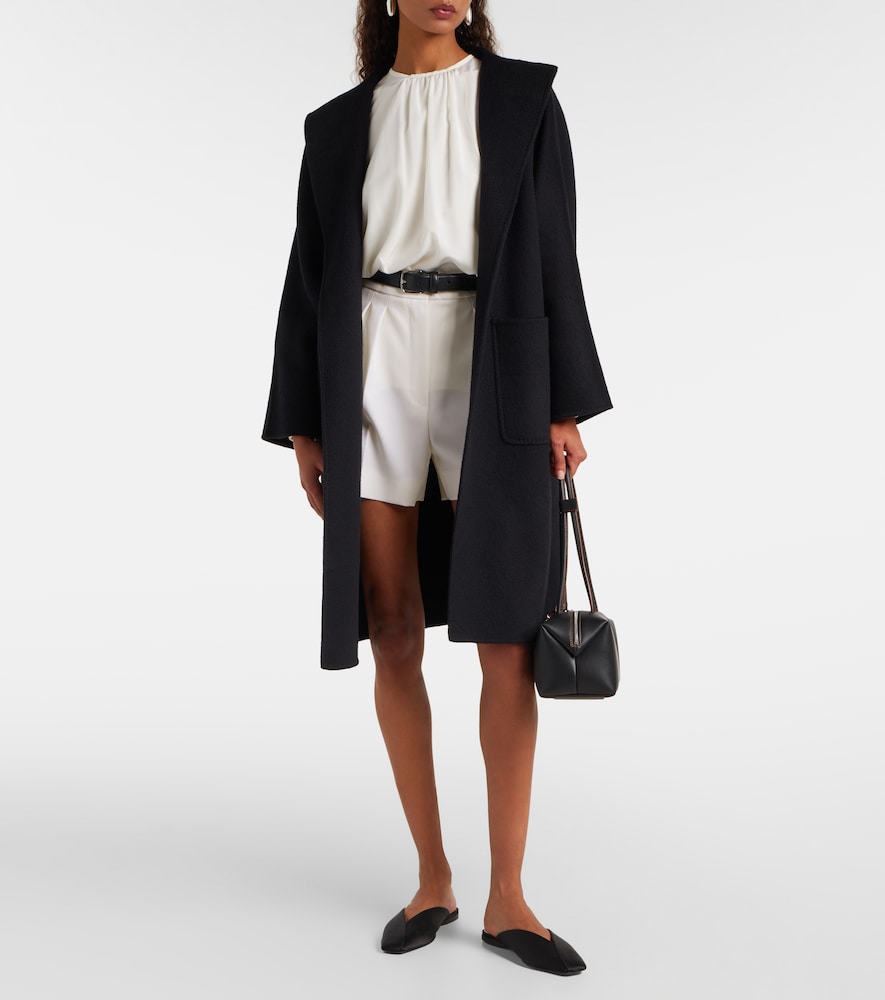  Max Mara Max Mara Ozieri Virgin Wool Shorts 