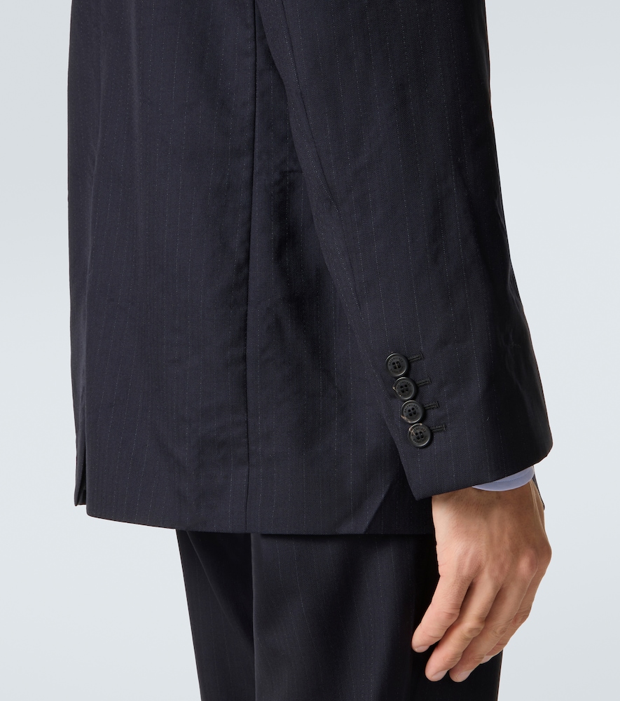  Balenciaga Balenciaga Pinstripe Wool Blazer 