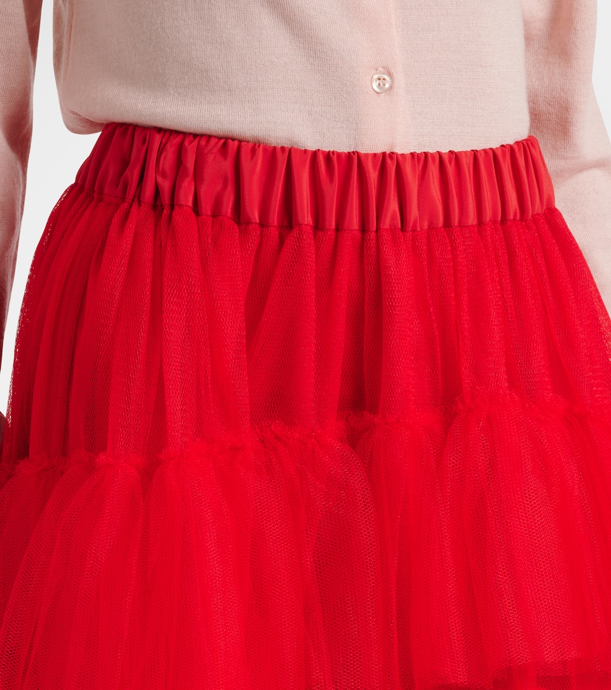 Tiered Tulle Midi