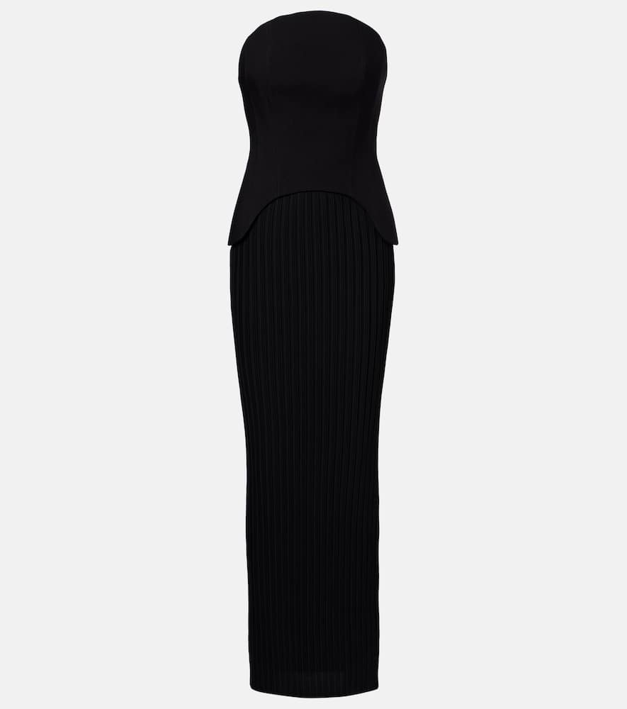 Solace London Kesi Gown In Black