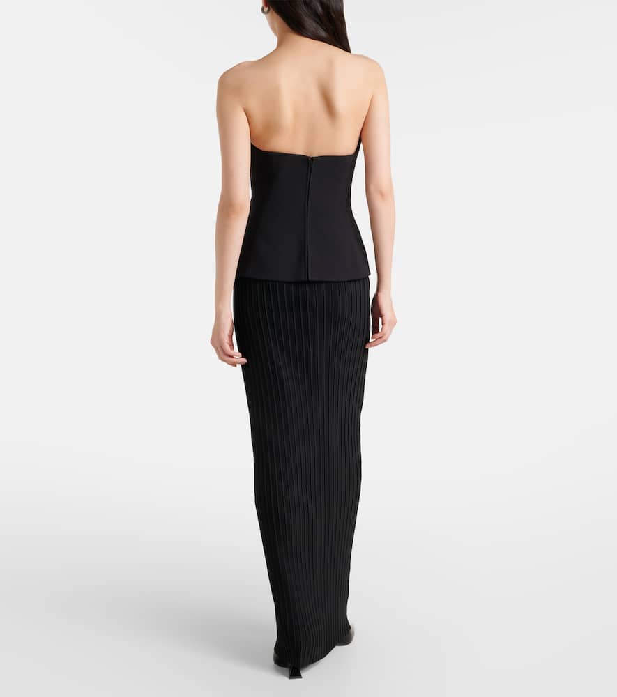 Solace London Kesi Gown In Black