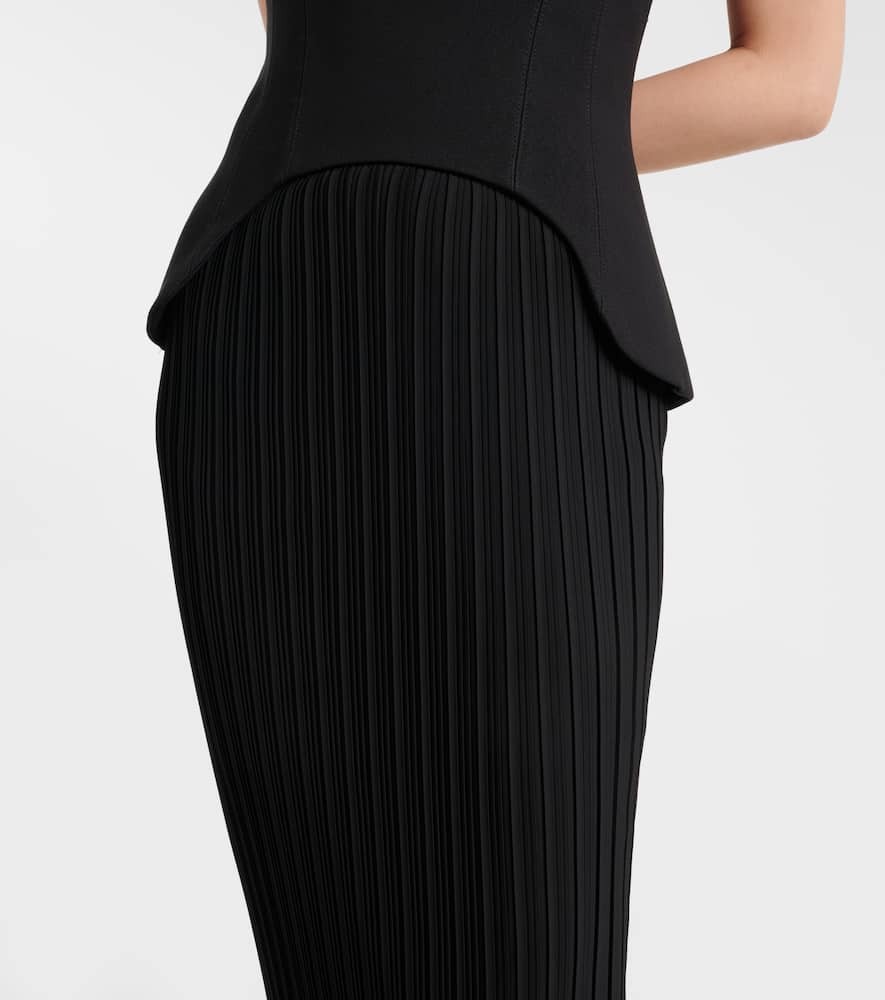 Solace London Kesi Gown In Black