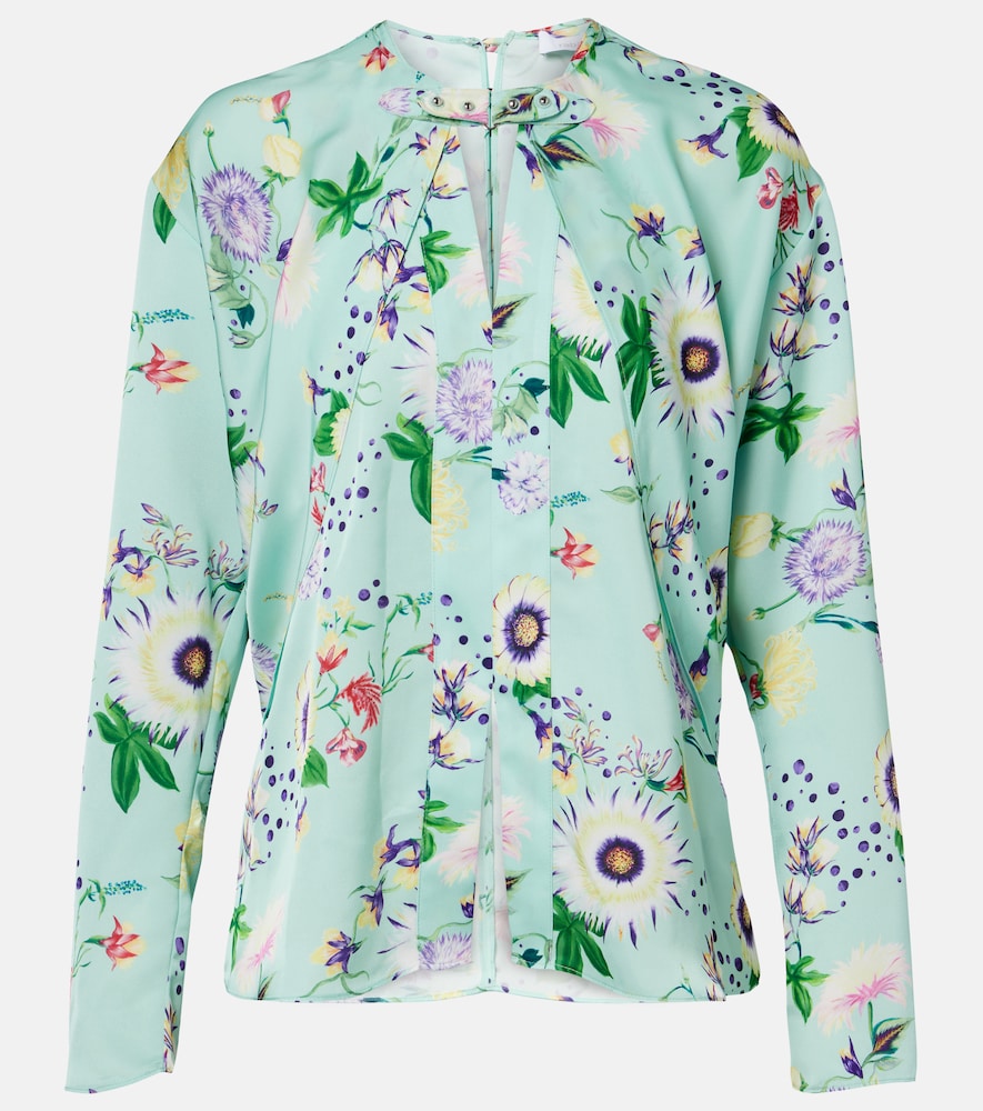 Rabanne Blouse en satin fleurs 396 €