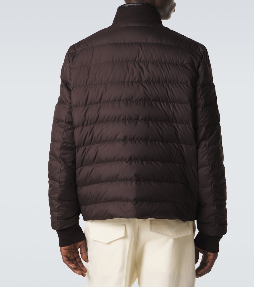  Moncler Moncler Wendbare Daunenjacke Aus Shearling 