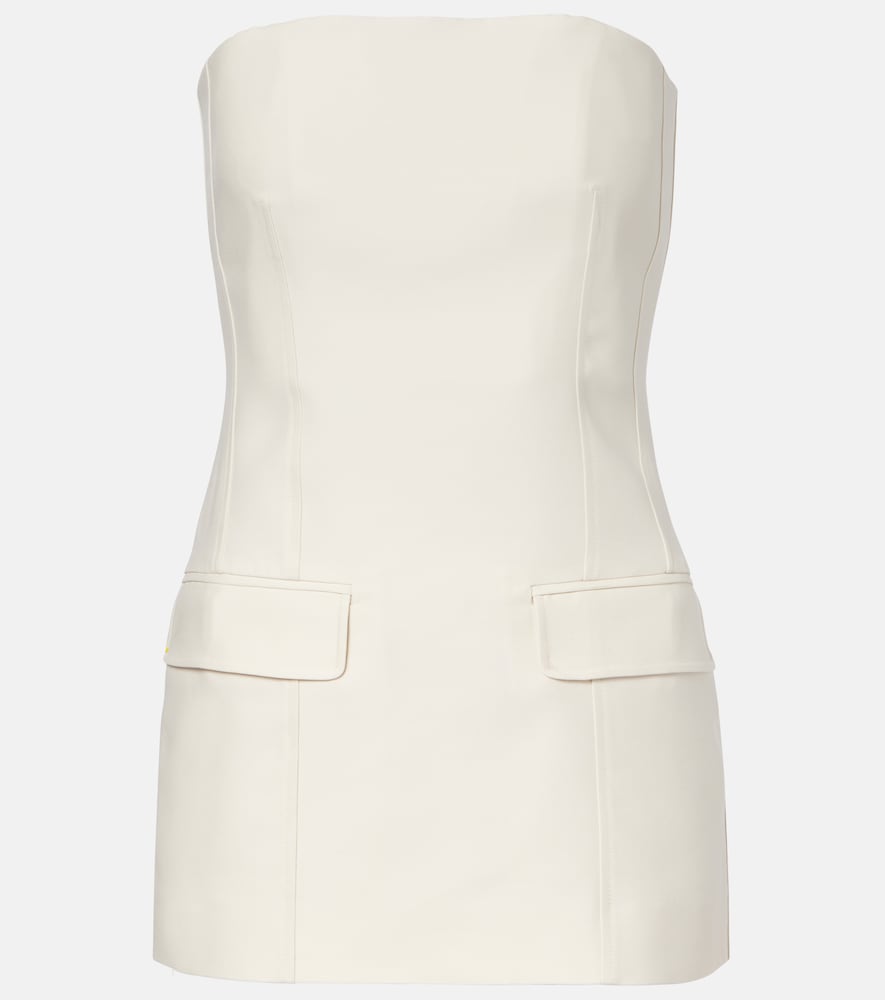 Toteme Wool and silk crêpe top