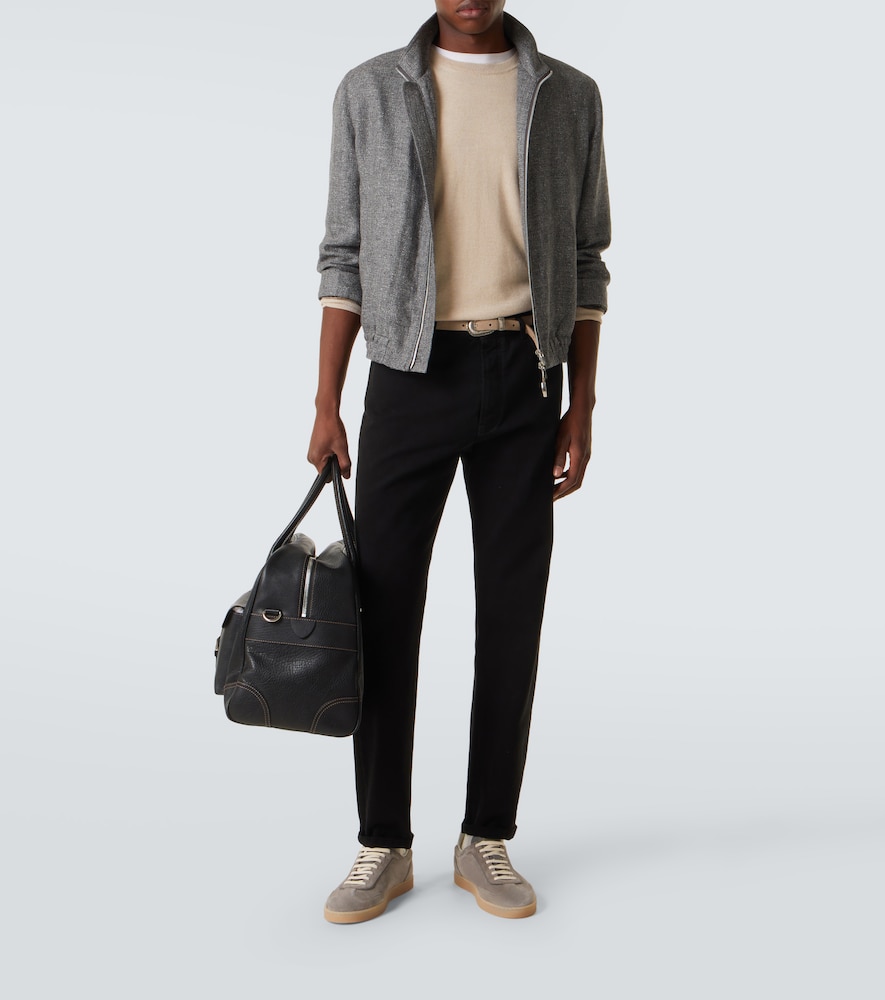  Brunello Cucinelli Brunello Cucinelli Mid-rise Straight Jeans 