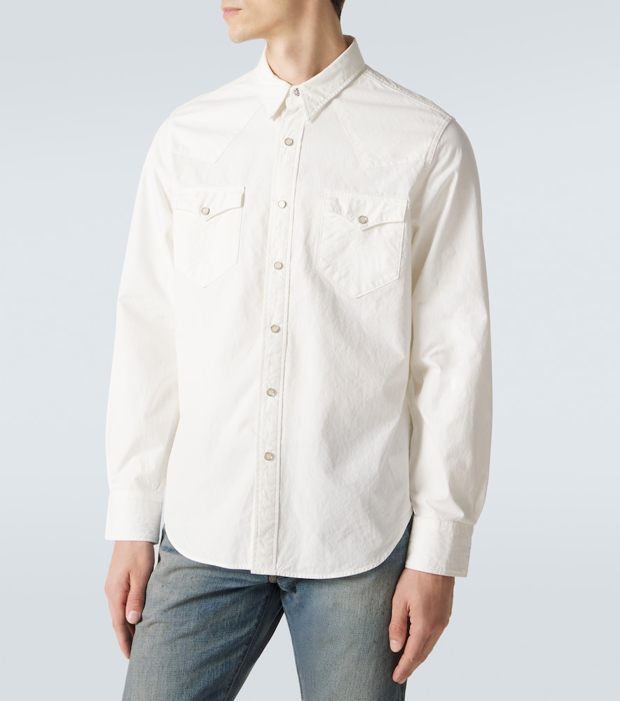  Rrl Rrl Buffalo West Denim Shirt 