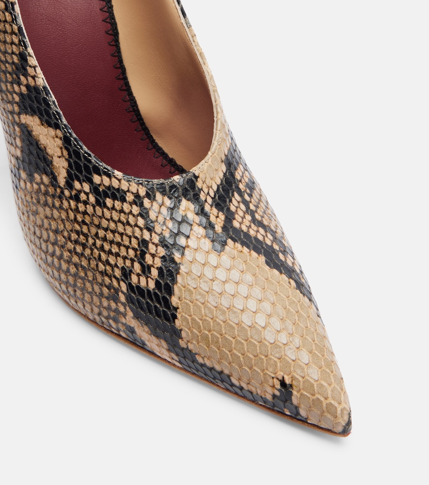  Magda Butrym Magda Butrym 115 Snake-effect Leather Pumps 