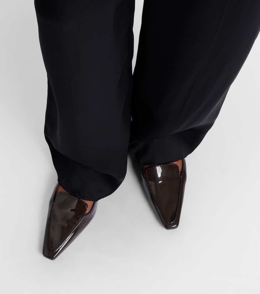 Toteme Patent leather loafer pumps