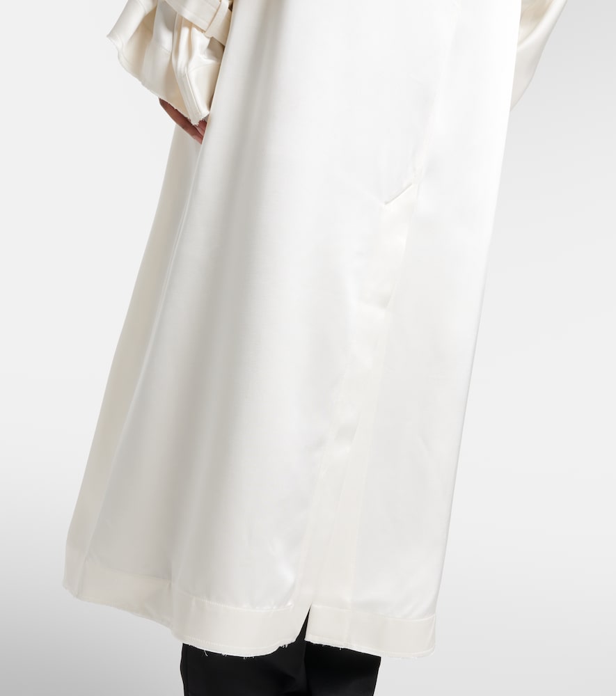  Toteme Toteme Trenchcoat Aus Satin 