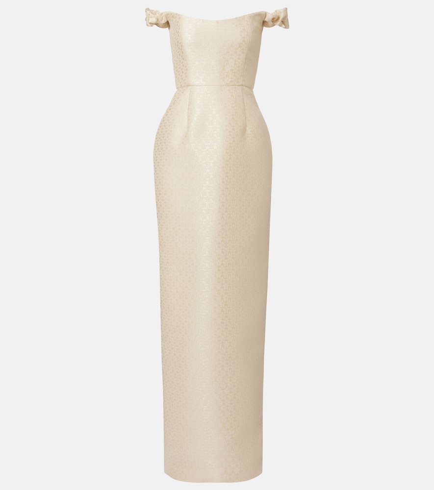 Markarian Bridal - Abito lungo Yolanda in broccato