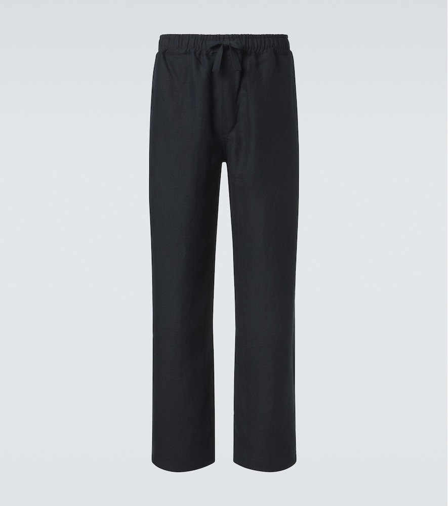 Linen Straight Pants