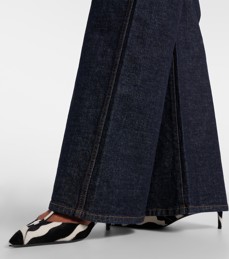 Khaite Mia calf hair pumps