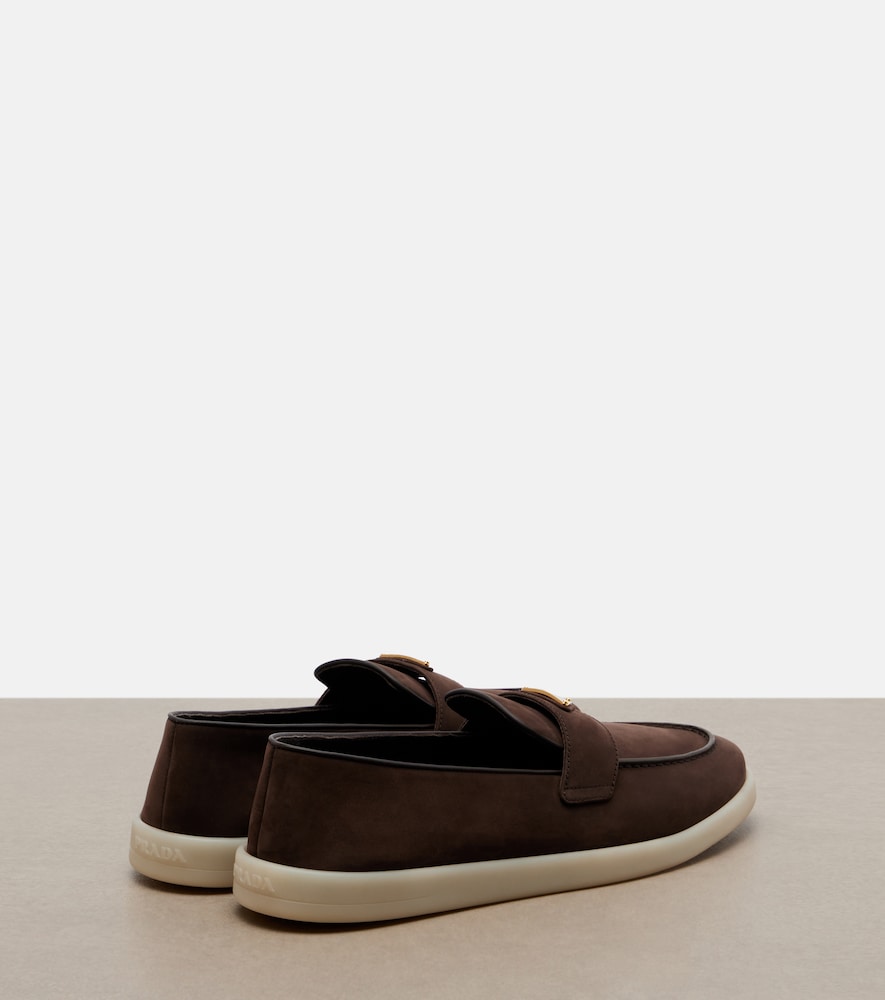  Prada Prada Loafers Aus Veloursleder 