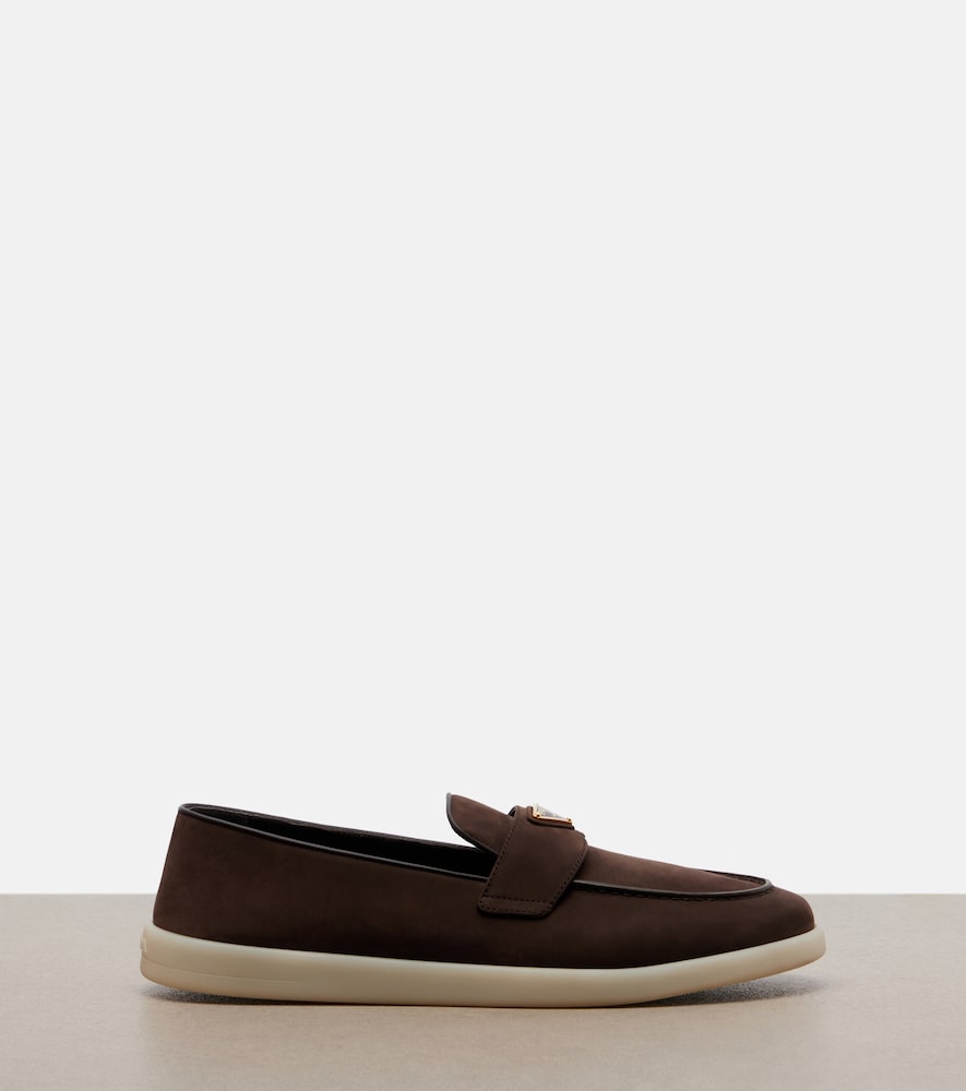  Prada Prada Loafers Aus Veloursleder 