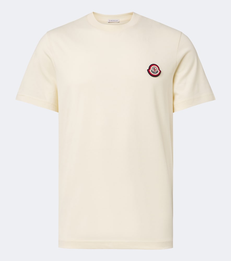 Moncler Men's White Cotton Jersey T-Shirt UK Size 36 - Mytheresa