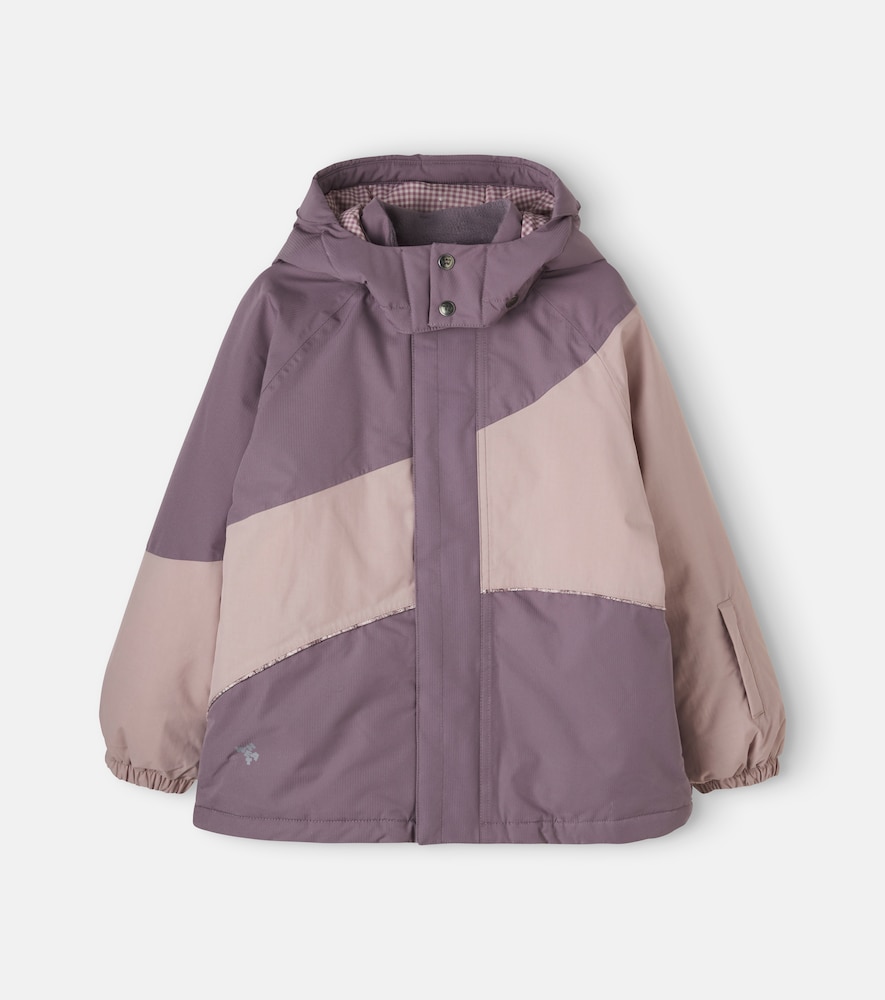 Wheat Sneen Hooded Ski Jacket In Purple