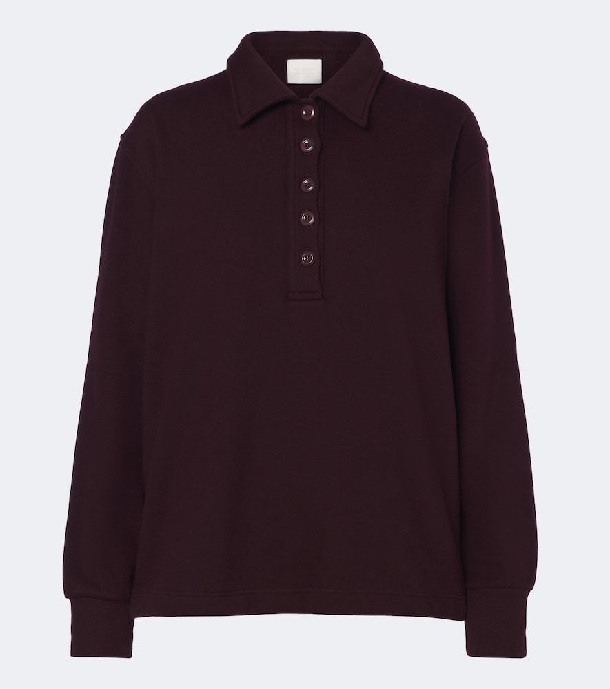 Vintage Fleece Polo Sweatshirt