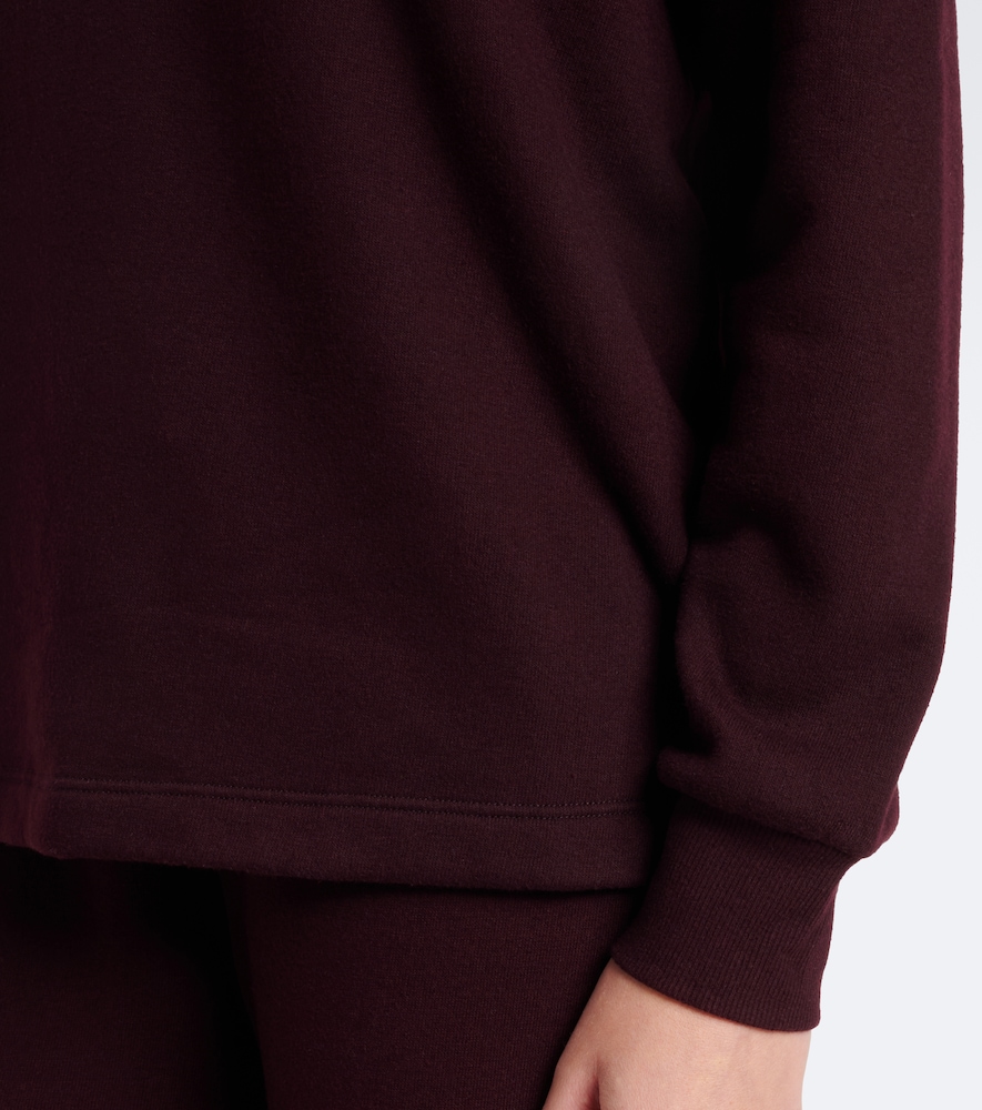 Vintage Fleece Polo Sweatshirt